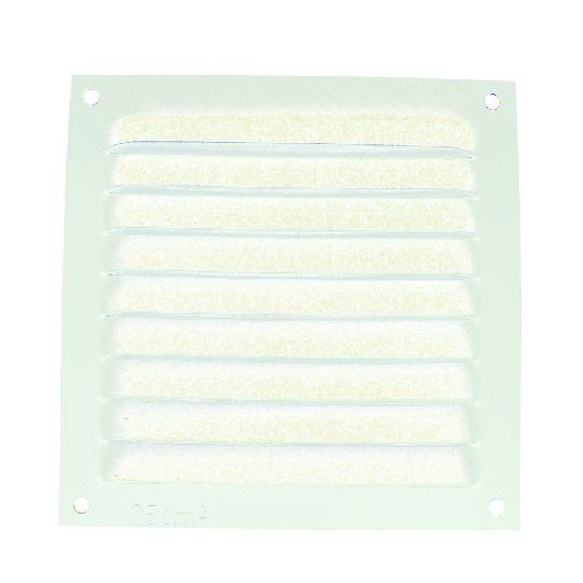 FAP Grille alu laqué blanc sans moustiquaire