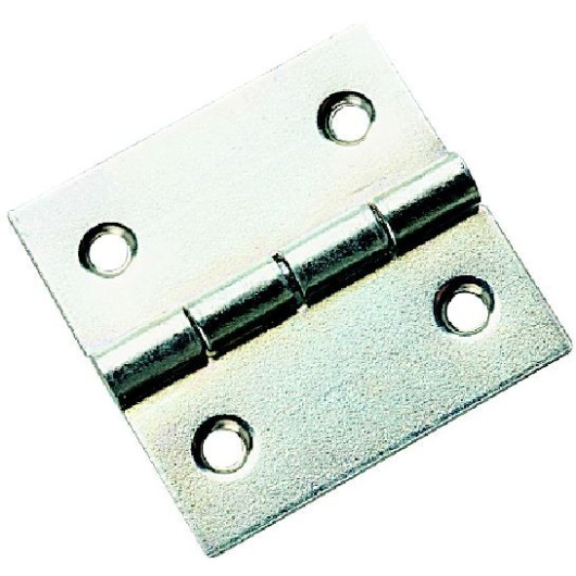 DECMO Charnière acier 30 x 30 x 0,5 mm