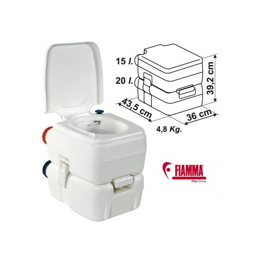 Matériel et accessoire pou les toilettes des bateaux et campin-cars : FIAMMA Bi-Pot 39 wc chimiques