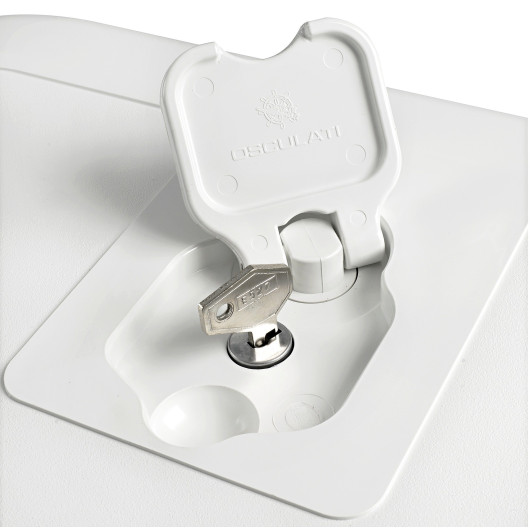 Trappe d’inspection Osculati Splash-Proob blanche | Étanche IP67 - Surface antidérapante pour bateau | clé optionnelle