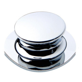 Bouton chromé P-Lock Ø 35 mm REIMO | pour meuble de bateau, van & camping-car