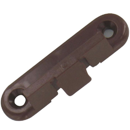 FAWO Gâche marron 44 x 12 mm