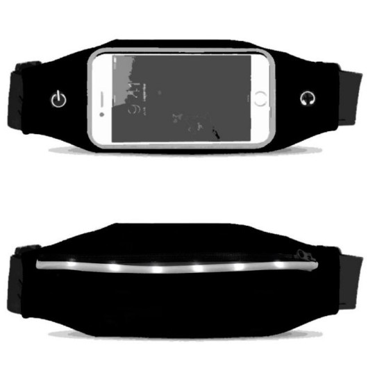 CAO Pochette 6 Led tour de taille smartphone