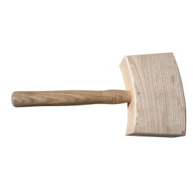 Maillet de menuisier en bois de frêne CAO | Idéal pour bricolage bois en van, bateau & tiny house