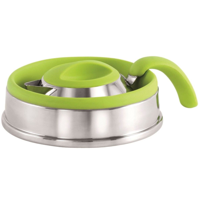 Bouilloire Outwell Lux Pause Thé – 1.8L – Inox – Sifflement – Camping – Induction