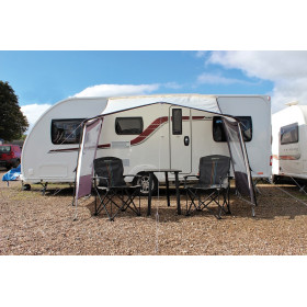 Auvent camping-car Techline Canopy Outdoor Revolution | installé sur camping-car