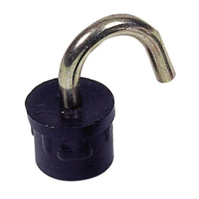 24 Pinces En C En Plastique Pour Tente - Pour Tiges Jusqu'à 18mm Et Sangles 20mm (rechange)