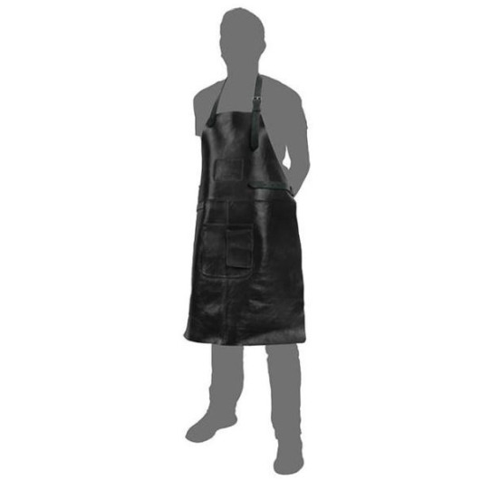 HT Tablier cuir pour barbecue & cuisine