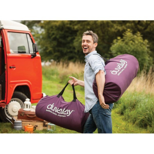 DUVALAY Roof van 110 - couchage avec lit et matelas pour fourgon aménagé et camping-car.