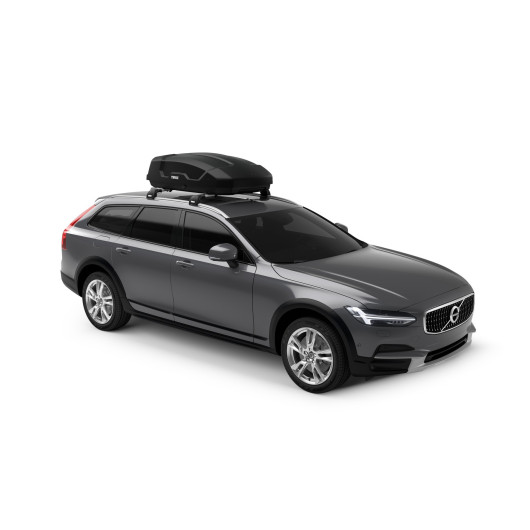 Force XT L THULE  -  coffre de toit pour voiture  - vue de biais