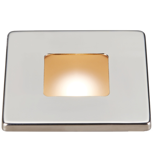 Spot LED carrée OSCULATI Bos pour éclairage de bateau à moteur & voilier | H2R Equipements