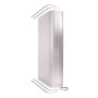 CARBEST Volet roulant salle de bain H 198 cm