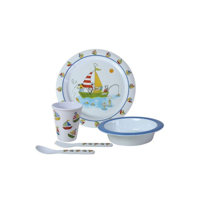 Set De Vaisselle Enfant Pillivuyt Tout Blanc – Du Solide Pour Les Repas Des Petits