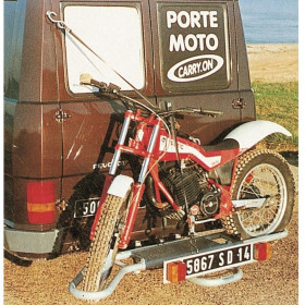 Porte vélo et moto pour soute ou coffre de camping-car - H2R Equipements