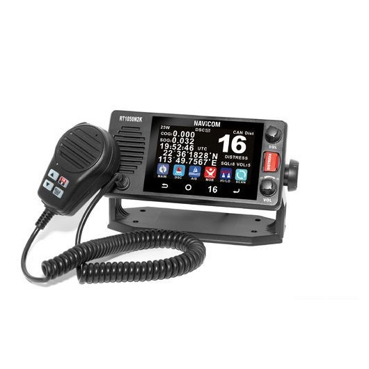 VHF Fixe RT 1050 Navicom avec écran tactile | VHF Fixe pour armement hauturier