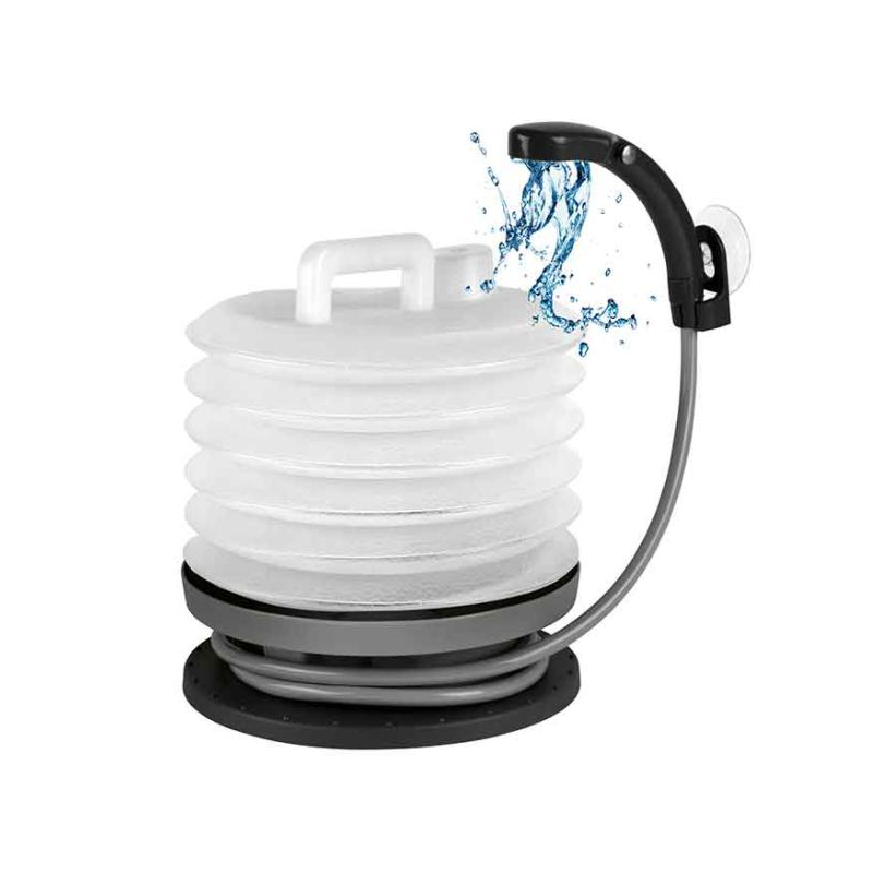 Lot 4 Jerricans Eau Pliables 10L Avec Robinet - Camping Randonnée Urgence Réutilisables