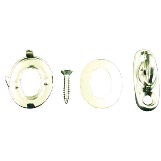 PRYM Tourniquet clips laiton pour rideau, capote et housse inoxydable pour équipement de bateau et camping-car