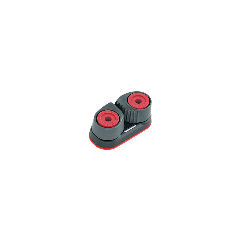 Taquet Coinceur à Billes 2 Rangées Pour Voilier – Cordage 3 à 12 Mm, Charge 300 Kg, Rupture 900 Kg – Alu Et Inox