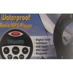 SEASOUND Radio Etanche & Bluetooth MP804