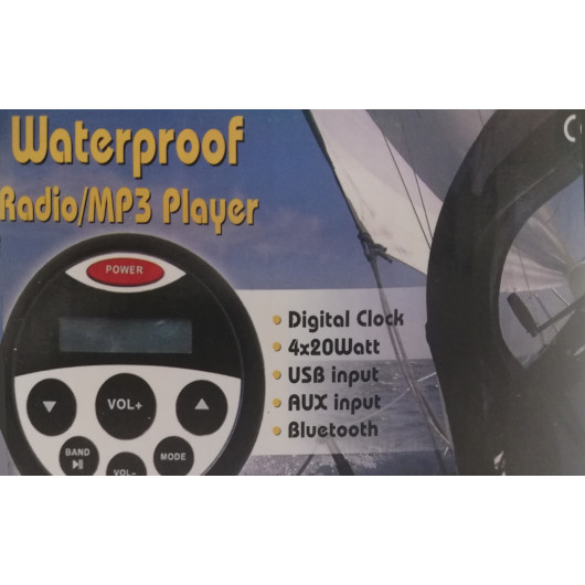 SEASOUND Radio Etanche & Bluetooth MP804