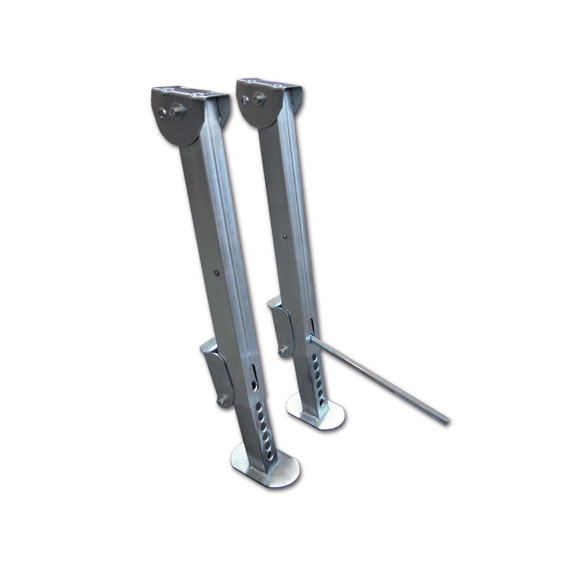 Vérin Télescopique Pour Fenêtre De Camping-car 230 Mm - Alliage Aluminium, Avec Verrou De Sécurité - Compatible Caravane, Bateau