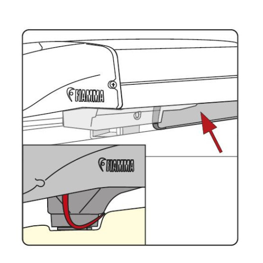 FIAMMA Kit Rain Guard F40van Classe V