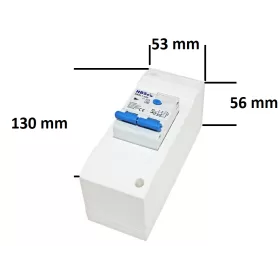 Coffret avec interrupteur différentiel 30 mA NBSe - Réseau électrique 230 V pour fourgon aménagé, bateau et camping-car