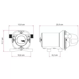 Aqua 8F 12V 13L Fiamma | pompe à eau 12V automatique pour camping-car et fourgon aménagé