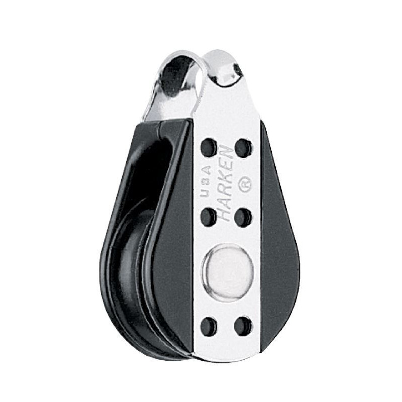 Poulie Simple Harken Avec Réas Et Contre-plaque - Modèle 083 - Neuve