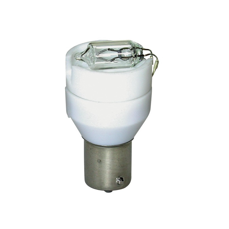 Ampoule LED P21W BA15S 12V Blanche Avec Alarme Sonore - Feux De Recul Auto Moto Camion Avec Bip Bip