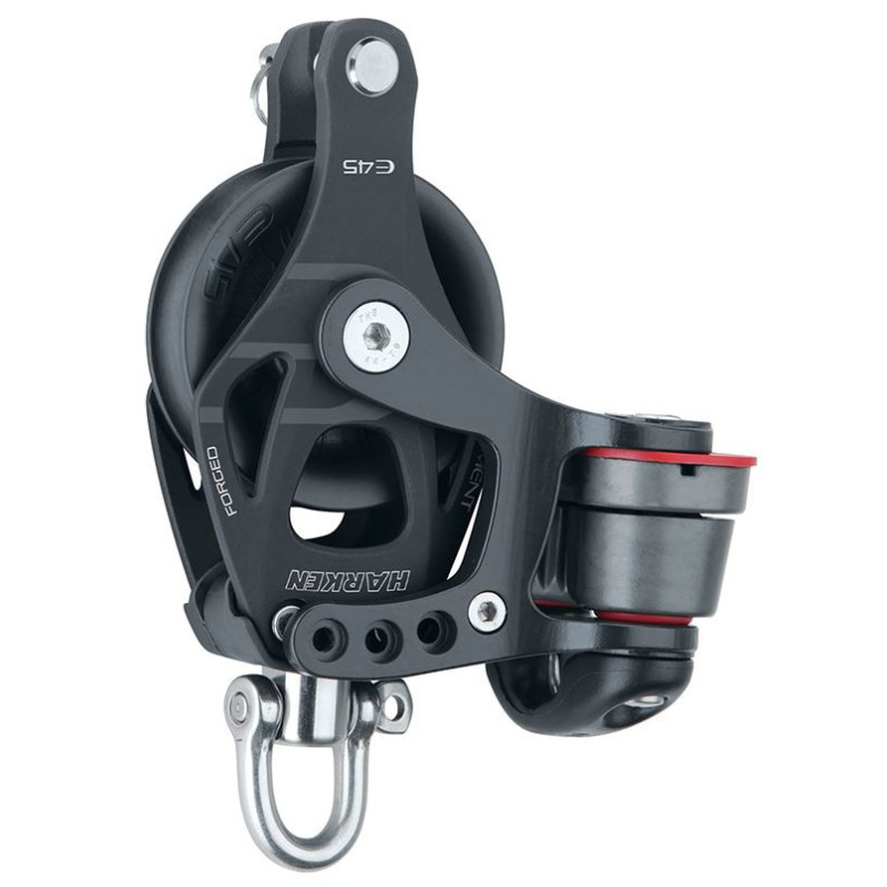 Selden Poulie Simple à Ringot Avec Taquet 50 Mm – Fiable Pour Charges Lourdes En Voile