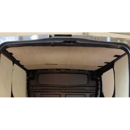 Plafond contreplaqué Trafic 3 Kitutilitaire | Aménageant van et camion habillage | vue installée