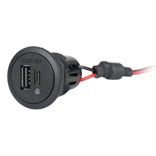 CARBEST Prise double USB