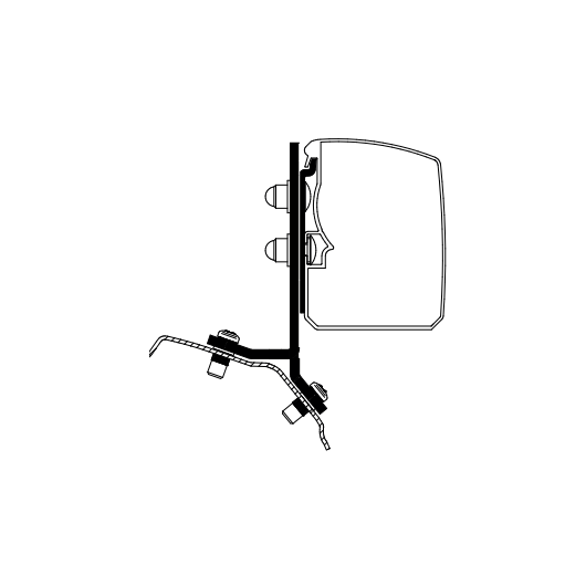 THULE Kit Omnistor 3200 FORD Transit / Custom