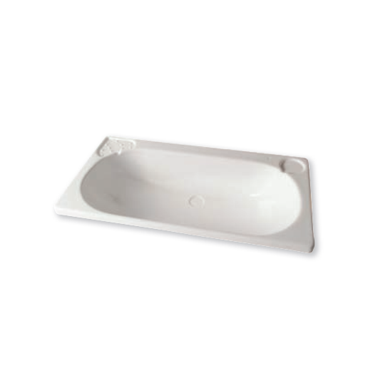 Lavabo Soltherm 650 x 340 mm en PST | aménagement salle de bain camping-car, fourgon et bateau