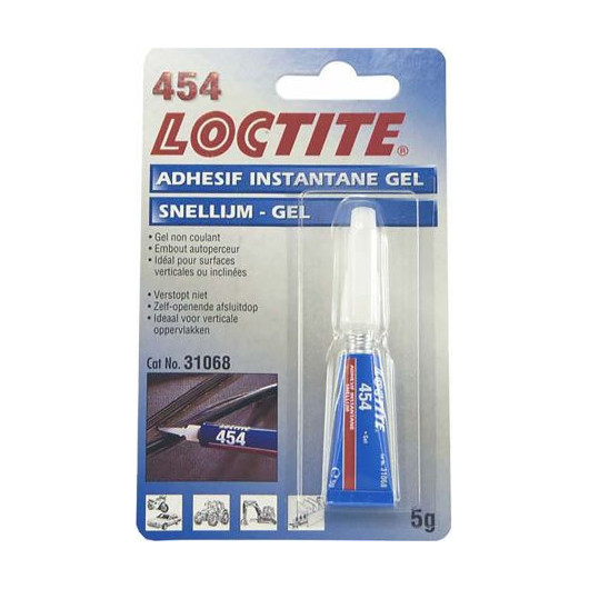 LOCTITE 454 colle pour joint caoutchouc, EPDM, et néoprène.