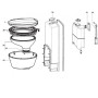 DOMETIC Pièce détachée WC CTS 4110