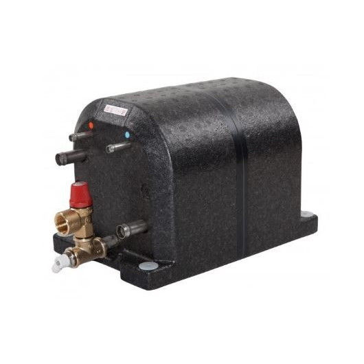 Chauffe-eau Elgena Nautic-Compact M | boiler sur échangeur thermique moteur - cuve inox pour bateau et van