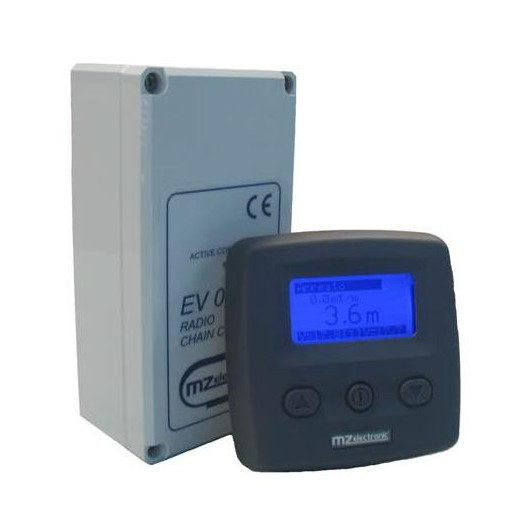 Electronic Ev030 Radio MZ Electronic | Commande de guindeau de bateau avec compteur de chaîne 12/24V