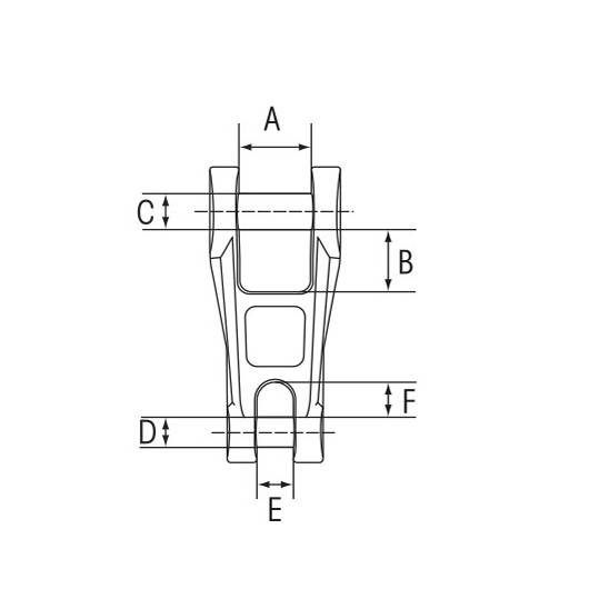 PLASTIMO Connecteur chaîne-ancre galva