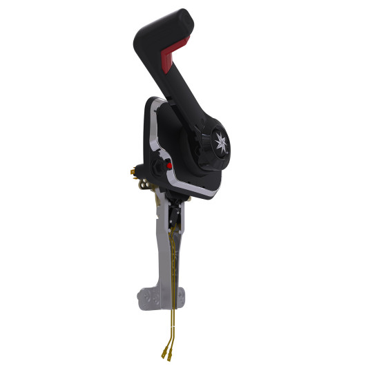 SEASTAR Xtreme Series montage latéral black boitier de gaz commande moteur.