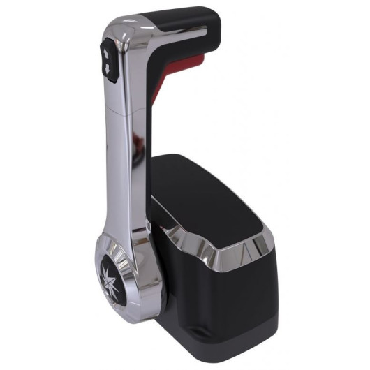 Boitier de cammande a câble pour moteur bateau DOMETIC Boitier Xtrems Chromé CHX81
