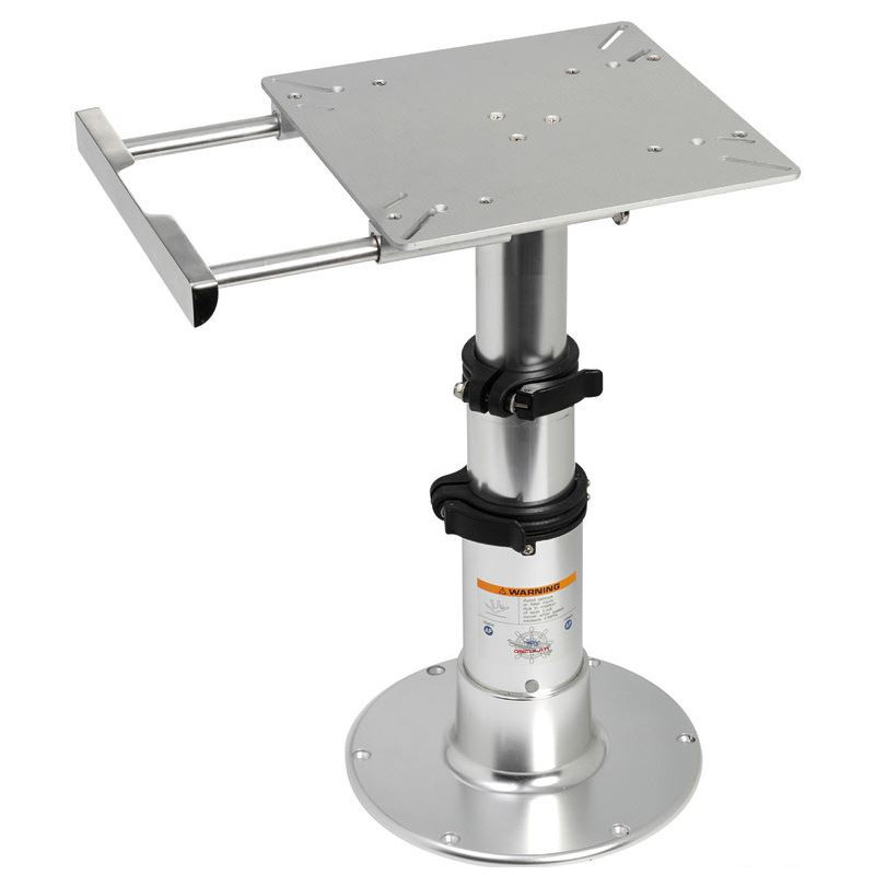 Pied De Table OSCULATI En Inox Poli - Hauteur 670 Mm, Pour Aménagement Intérieur Ou Extérieur