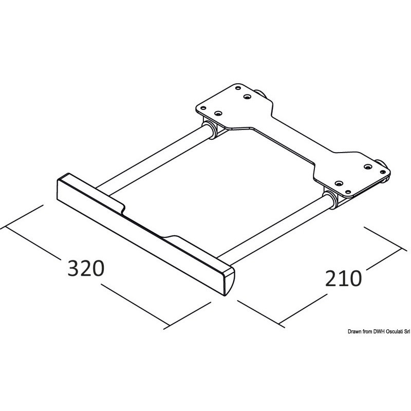 OSCULATI Kit rallonge table universel inox de bateau & campingcar — free download