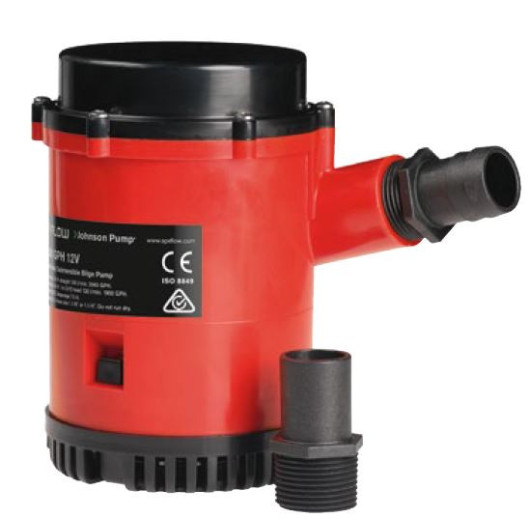 JOHNSON Heavy Duty Bilge 2200 GHP 130 L/min