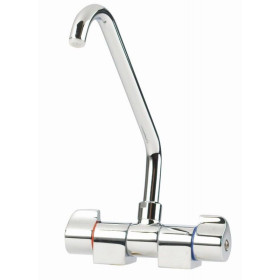 Robinet & mitigeur (eau chaude/froide) pour évier ou lavabo en bateau - H2R Equipements