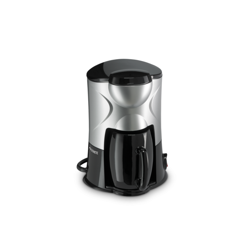 Dometic Perfect Coffee MC01 Cafetière 1 Tasse 12V - 150 Ml, Noir/Gris - Pour Voiture, Camping