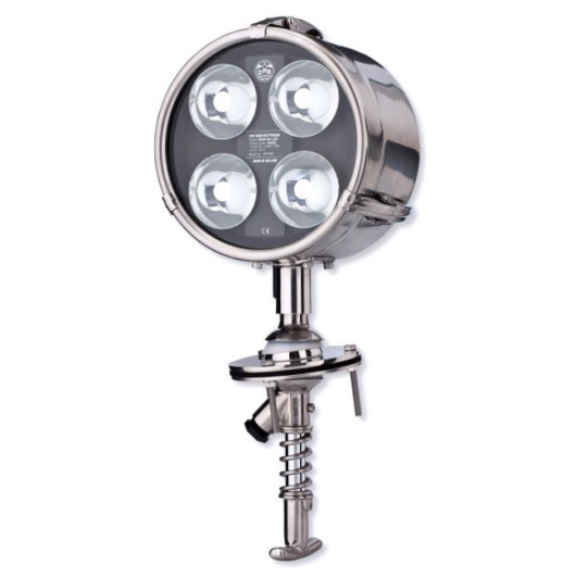 DHR Projecteur de recherche orientable manuel bateau LED DHR180CB - H2R Equipements