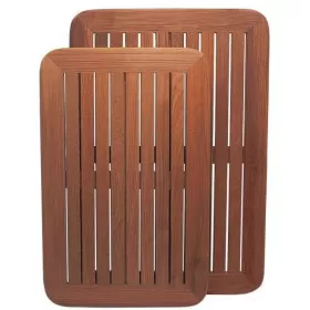 Plateau de table Arc Marine - Mobilier en teck rectangulaire pour cockpit bateau