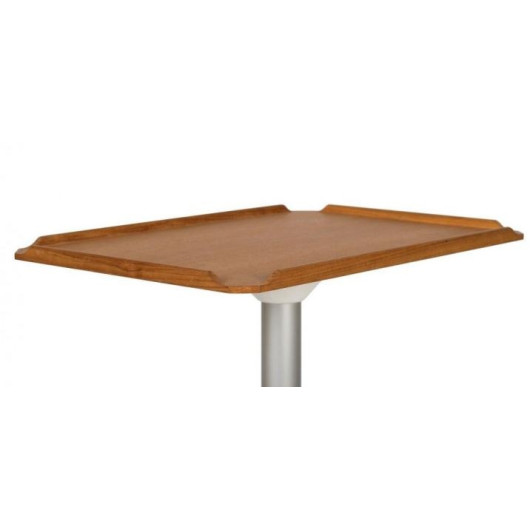 Plateau de table en teck avec rebords pour bateau & camping-car ARC MARINE